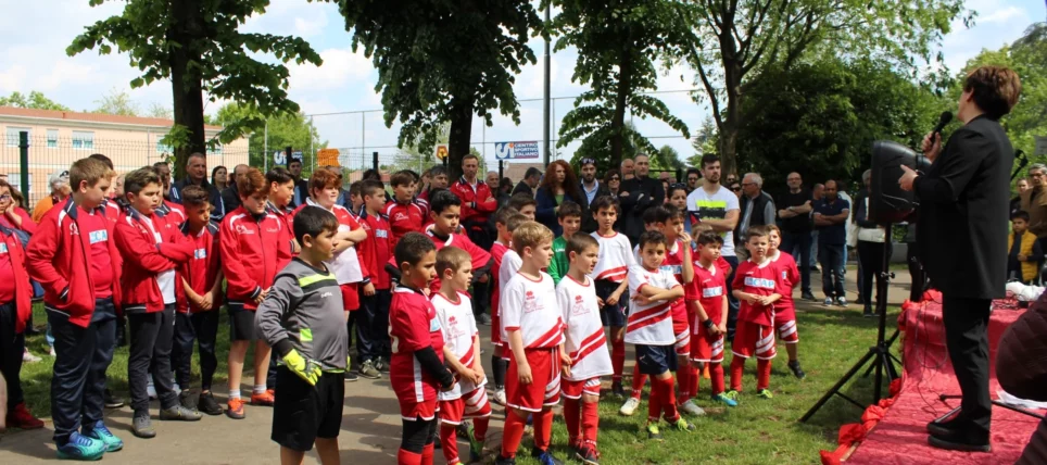 Inaugurazione campo da calcio