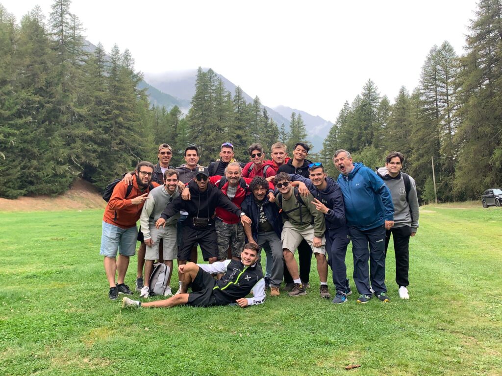 Si riparte: la squadra Open in ritiro a Cogne